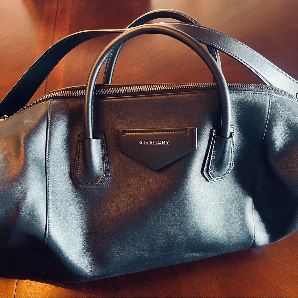 Givenchy Black Leather Handbag